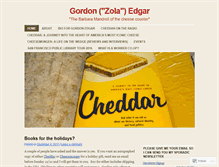 Tablet Screenshot of gordonzola.net